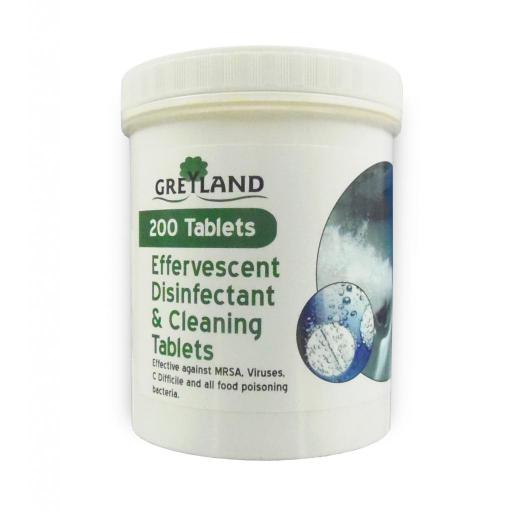 Effervescent Disinfectant & Cleaning Tablets